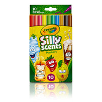 Silly Scents Washable Markers Set de 10 - Crayola