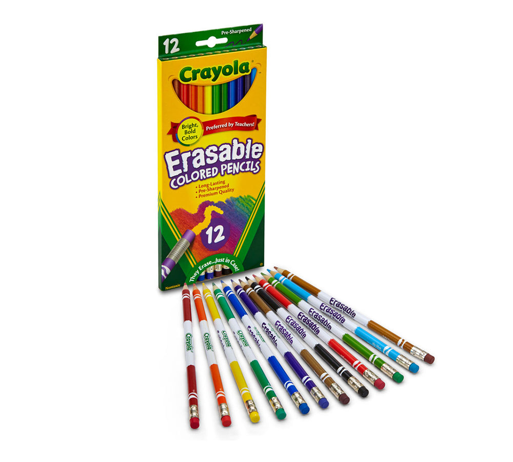 Erasable Colored Pencils Set 12 - Crayola