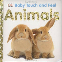 "Animals"  Touch and Feel Book  -Boardbook