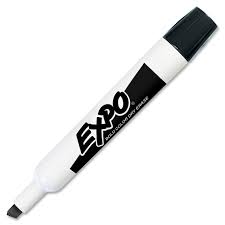 Black Expo Dry Erase Marker