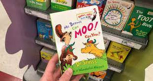 Mr. Brown Can Moo! Can You?  Boardbook  - Dr. Seuss