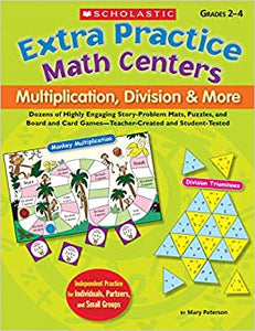 Extra Practice Math Centers "Multiplication, Division & More" by Mary Peterson