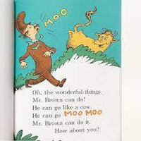 "Mr. Brown Can Moo, Can You: Dr. Seuss's Book of Wonderful Noises"