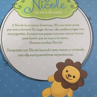 "Nicole Se Va a Dormir"  - Serie Enseñanzas y Valores