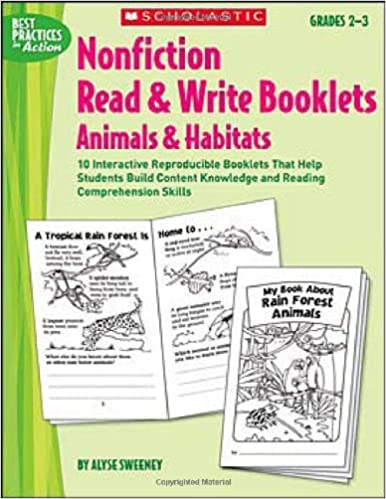Nonfiction Read and Write Booklets 