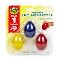 Palm Grasp Washable Crayons -- Crayola
