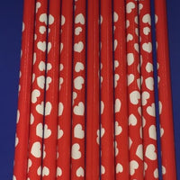 Lápices decorados con Corazones
