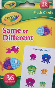 Same or Different Flashcards - Crayola
