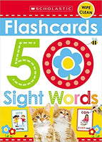 "50 Sight Words" Flashcards   -----Scholastic
