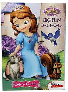 Sofia the First: Cute and Cudly - Big Fun Book to Color