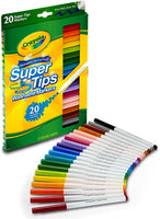 Super Tips  Washable Markers Set 20 - Crayola

