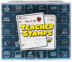 Set de 30 Teacher Stamps