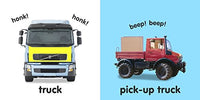 "Trucks"  Baby Touch and Feel Book - Boardbook
