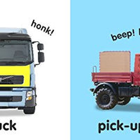 "Trucks"  Baby Touch and Feel Book - Boardbook