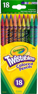 Crayola Twistable Colored Pencils Set 18 - Crayola