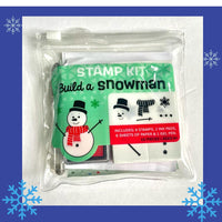 "Build a Snowman" Set de Sellos
